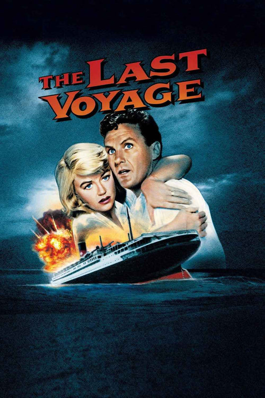 The Last Voyage (1960) Dorothy Malone, Robert Stack Thriller Drama DVD (Disc Only)