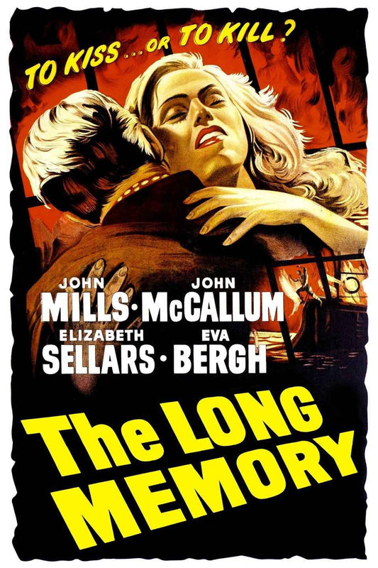 The Long Memory (1953) John Mills - Crime Thriller DVD (Disc Only)