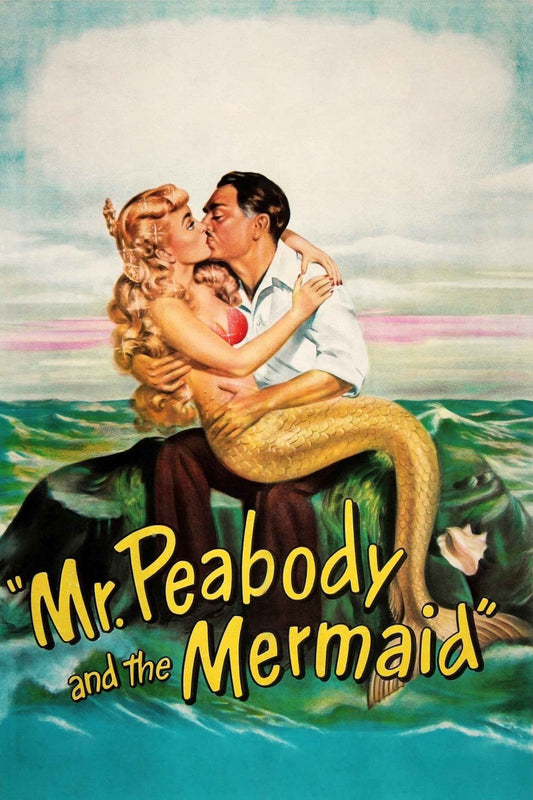 Mr. Peabody and the Mermaid (1948) William Powell, Ann Blyth - Romance Comedy DVD (Disc Only)