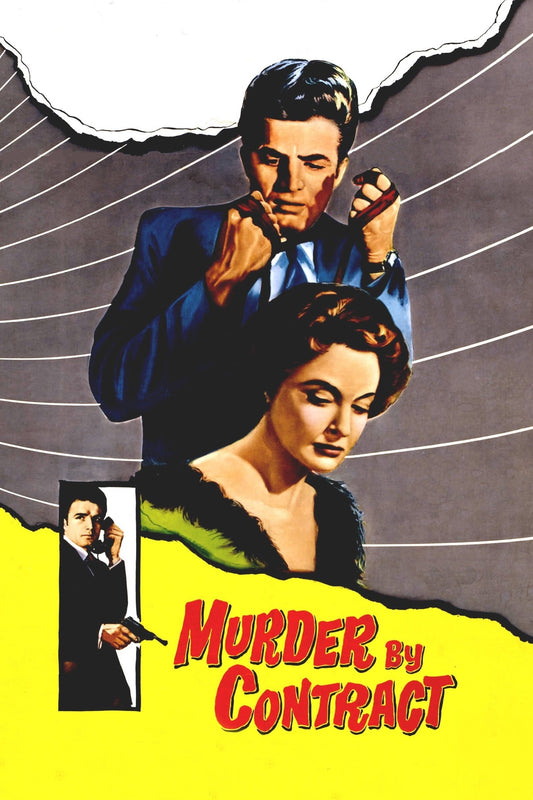 Murder By Contract (1958) Vince Edwards - Crime Thriller Film Noir DVD (Disc Only) - AnotherWorldGames