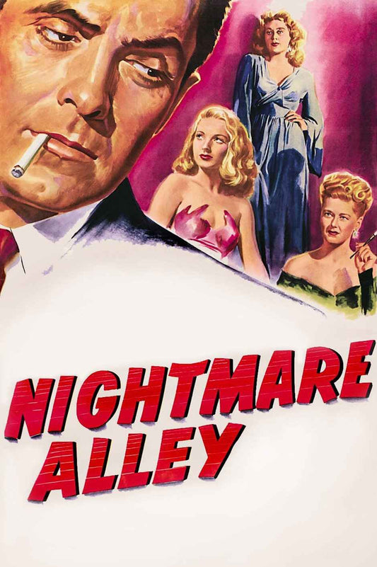 Nightmare Alley (1947) Tyrone Power, Joan Blondell - Crime Drama, Film Noir DVD (Disc Only)