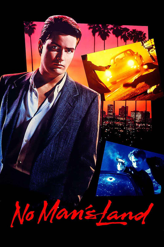 No Man's Land (1987) Charlie Sheen - Crime Drama DVD (Disc Only)