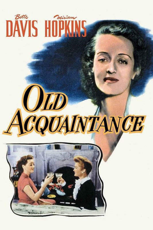 Old Acquaintance (1943) Bette Davis, Miriam Hopkin - Drama Romance DVD (Disc Only)