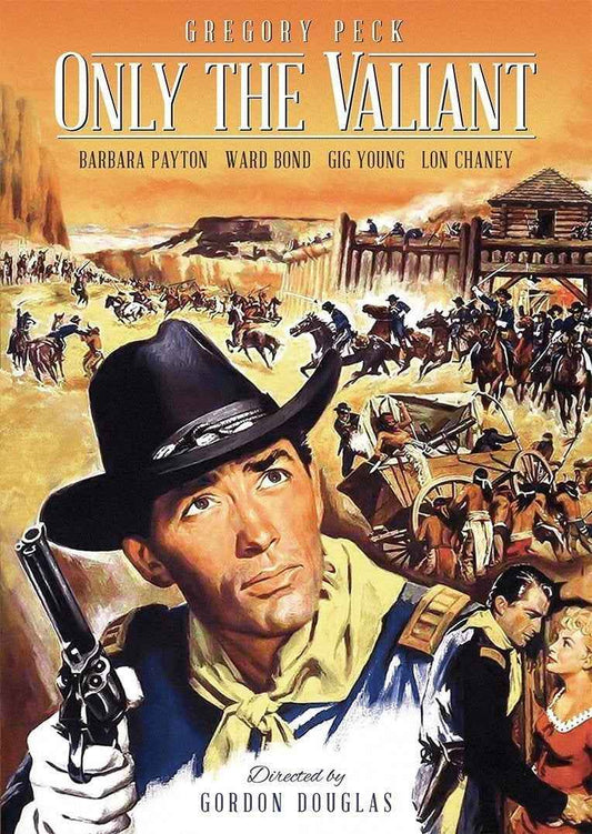 Only the Valiant (1951) Gregory Peck - Western Adventure DVD (Disc Only)