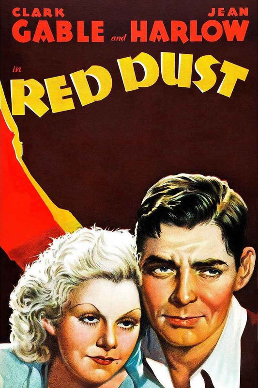 Red Dust (1932) Clark Gable, Jean Harlow - Romance Drama DVD (Disc Only)