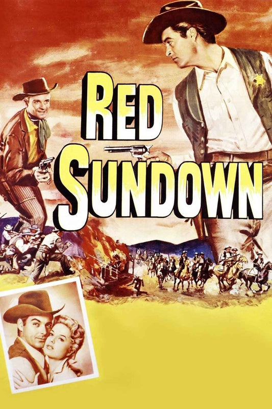 Red Sundown (1956) Rory Calhoun - Western DVD (Disc Only)