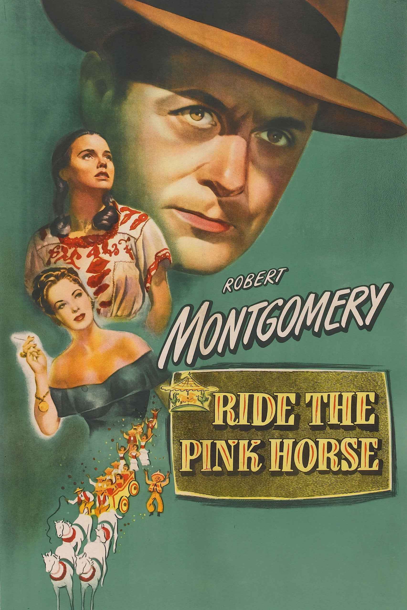 Ride the Pink Horse (1947) Robert Montgomery - Drama Mystery Thriller DVD (Disc Only)
