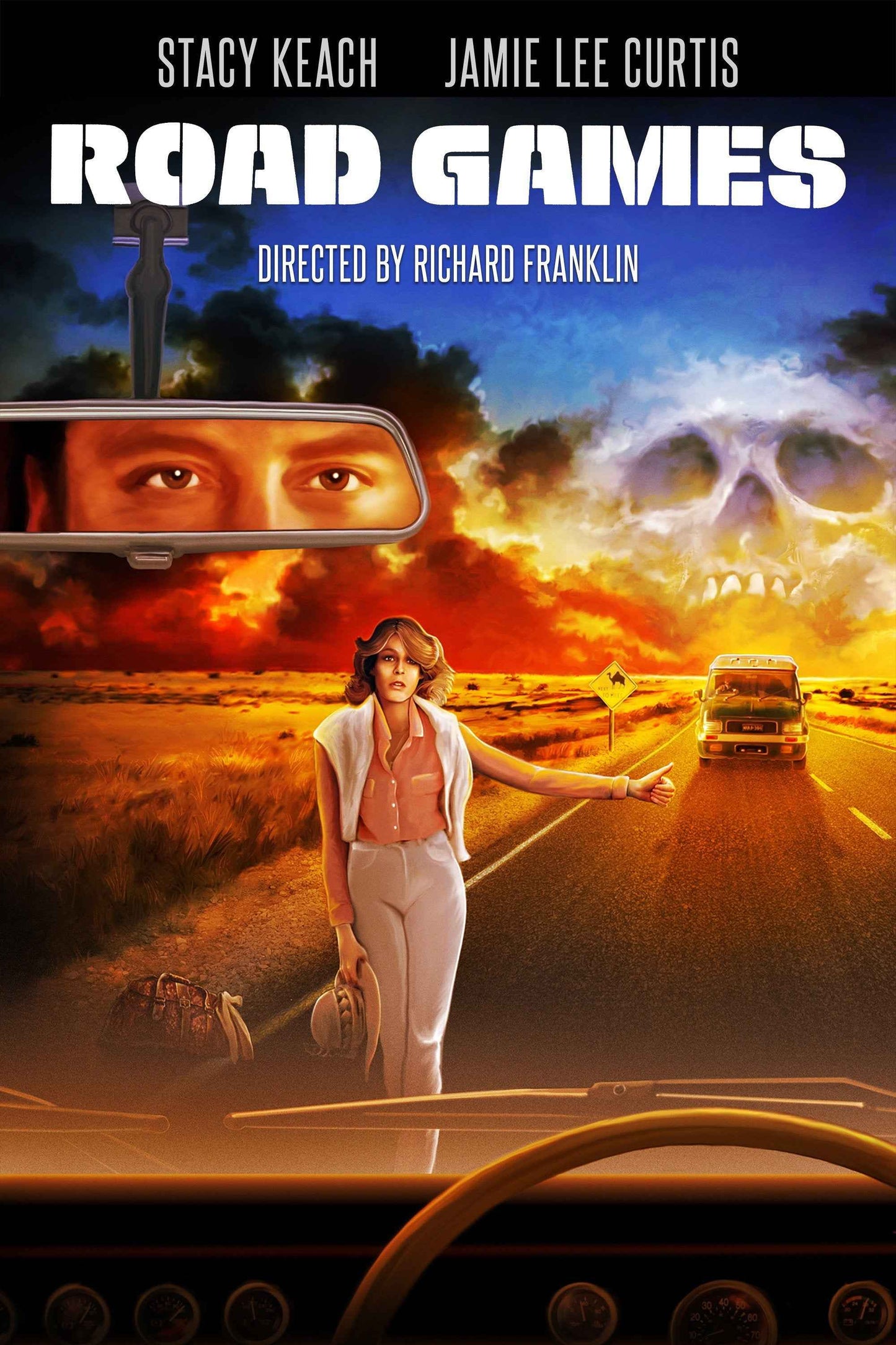 Road Games (1981) Jamie Lee Curtis - Horror Mystery Thriller DVD (Disc Only)