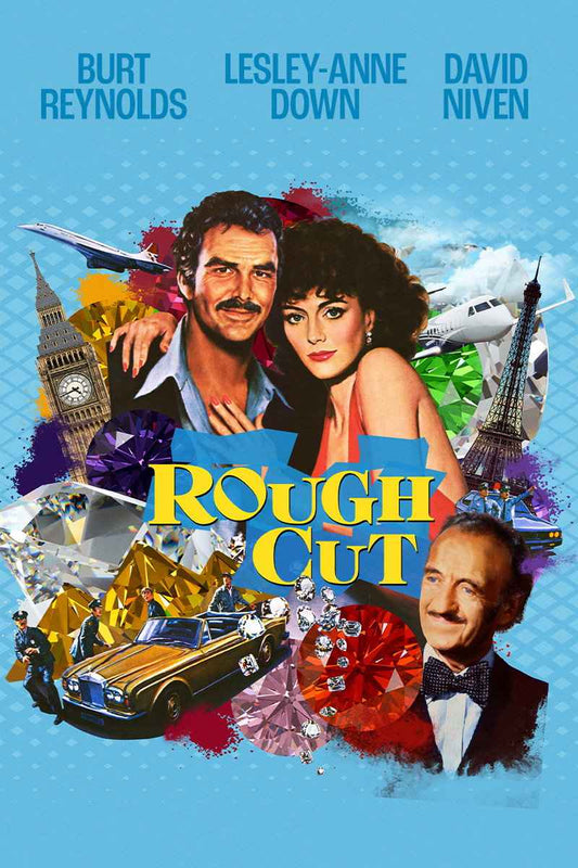 Rough Cut (1980) Burt Reynolds, David Niven - Crime Comedy Adventure DVD (Disc Only)