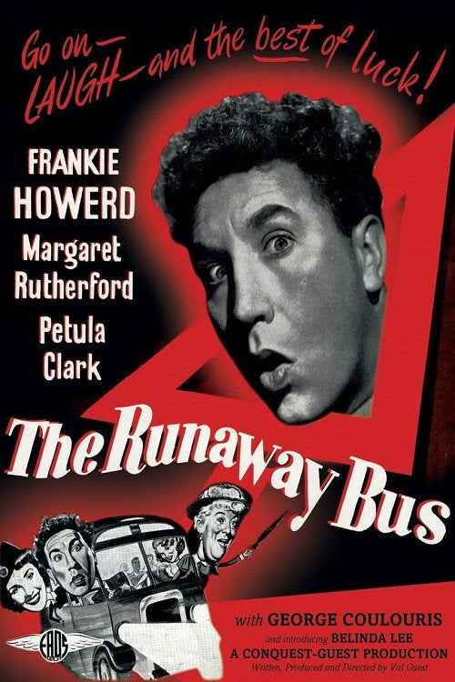 The Runaway Bus (1954) Margaret Rutherford, Frankie Howerd DVD (Disc Only)