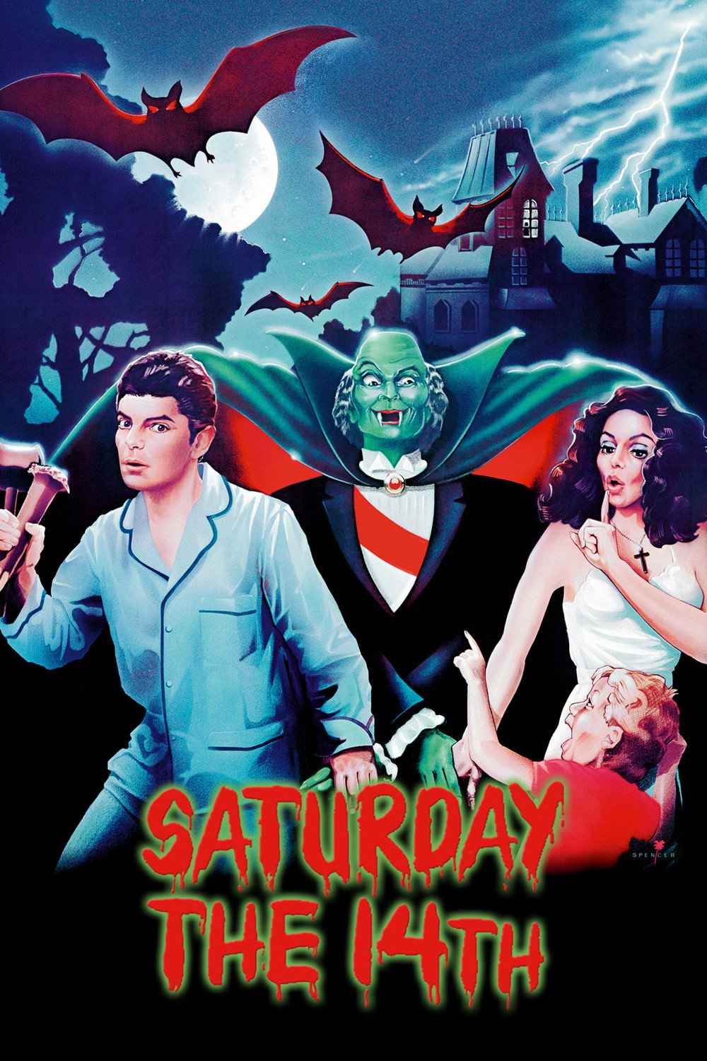 Saturday the 14th (1981) Richard Benjamin - Horror Comedy DVD (Disc Only)
