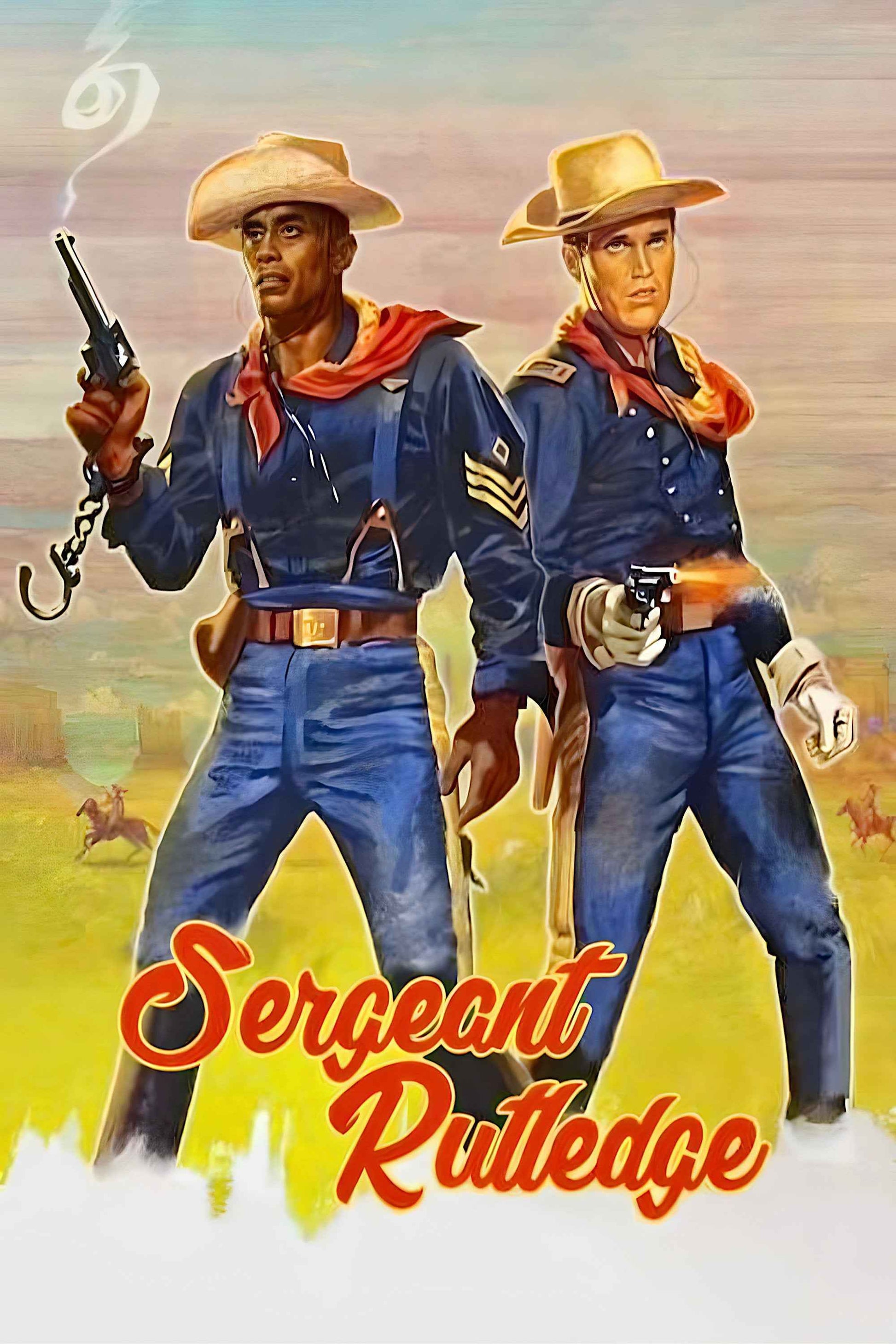 Sergeant Rutledge (1960) Jeffrey Hunter, Woody Strode - Western DVD (Disc Only)