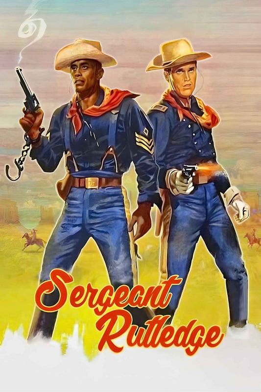 Sergeant Rutledge (1960) Jeffrey Hunter, Woody Strode - Western DVD (Disc Only)