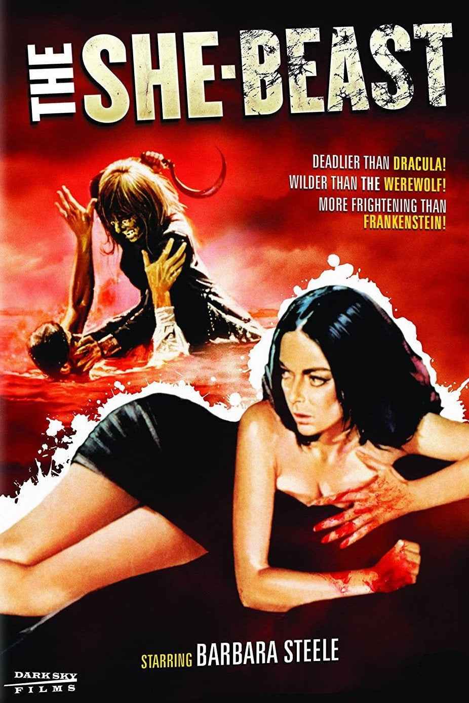 The She Beast (1966) Barbara Steele - Thriller Horror Comedy DVD (Disc Only)