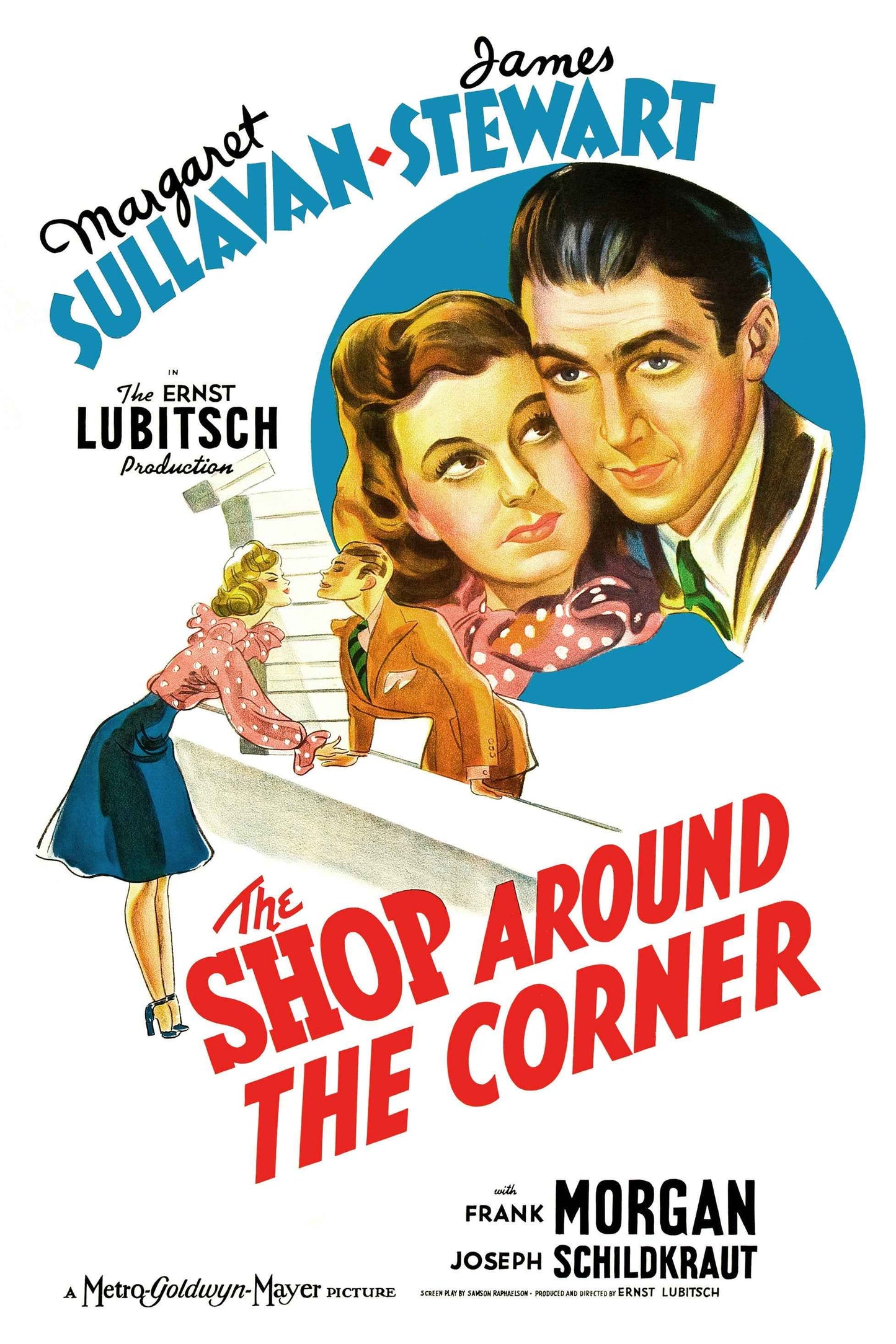 The Shop Around the Corner (1940) James Stewart, Margaret Sullivan - Romance Comedy Christmas DVD (Disc Only)