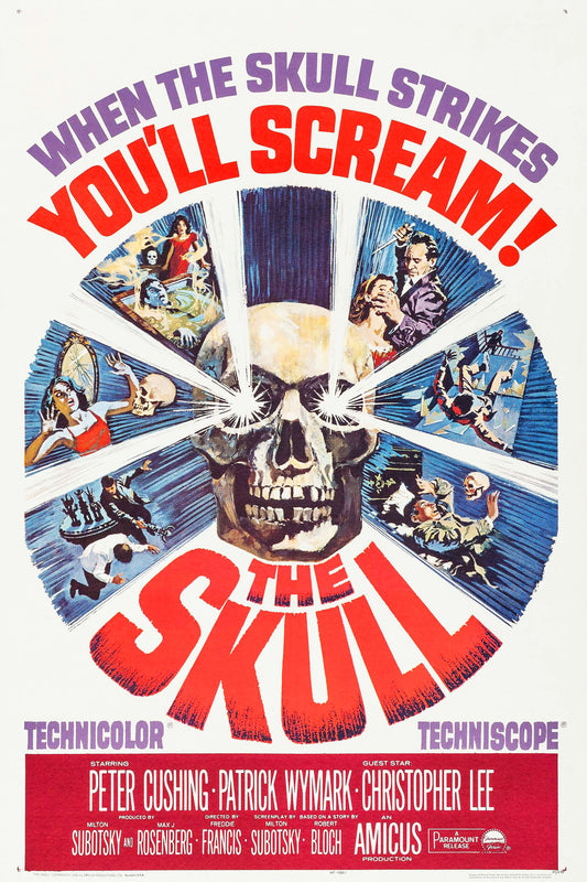 The Skull (1965) Peter Cushing, Christopher Lee - Horror DVD (Disc Only)