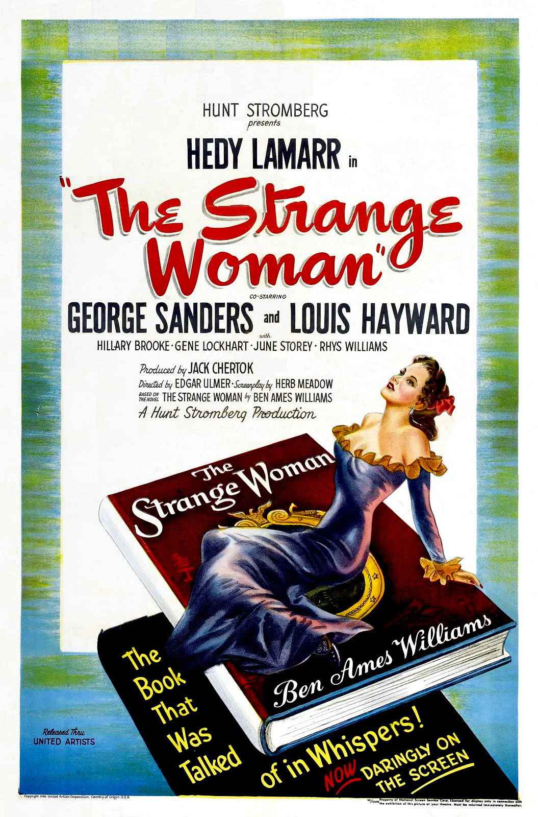The Strange Woman (1946) Hedy Lamarr - Drama Romance DVD (Disc Only)
