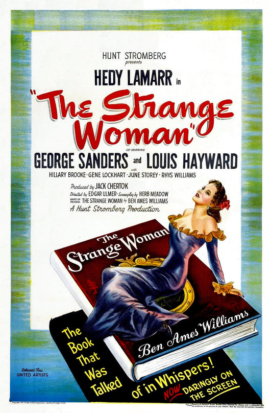 The Strange Woman (1946) Hedy Lamarr - Drama Romance DVD (Disc Only)