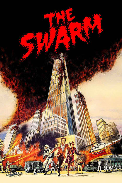 The Swarm (1978) Irwin Allen, Michael Caine - Sci-Fi Horror DVD (Disc Only)