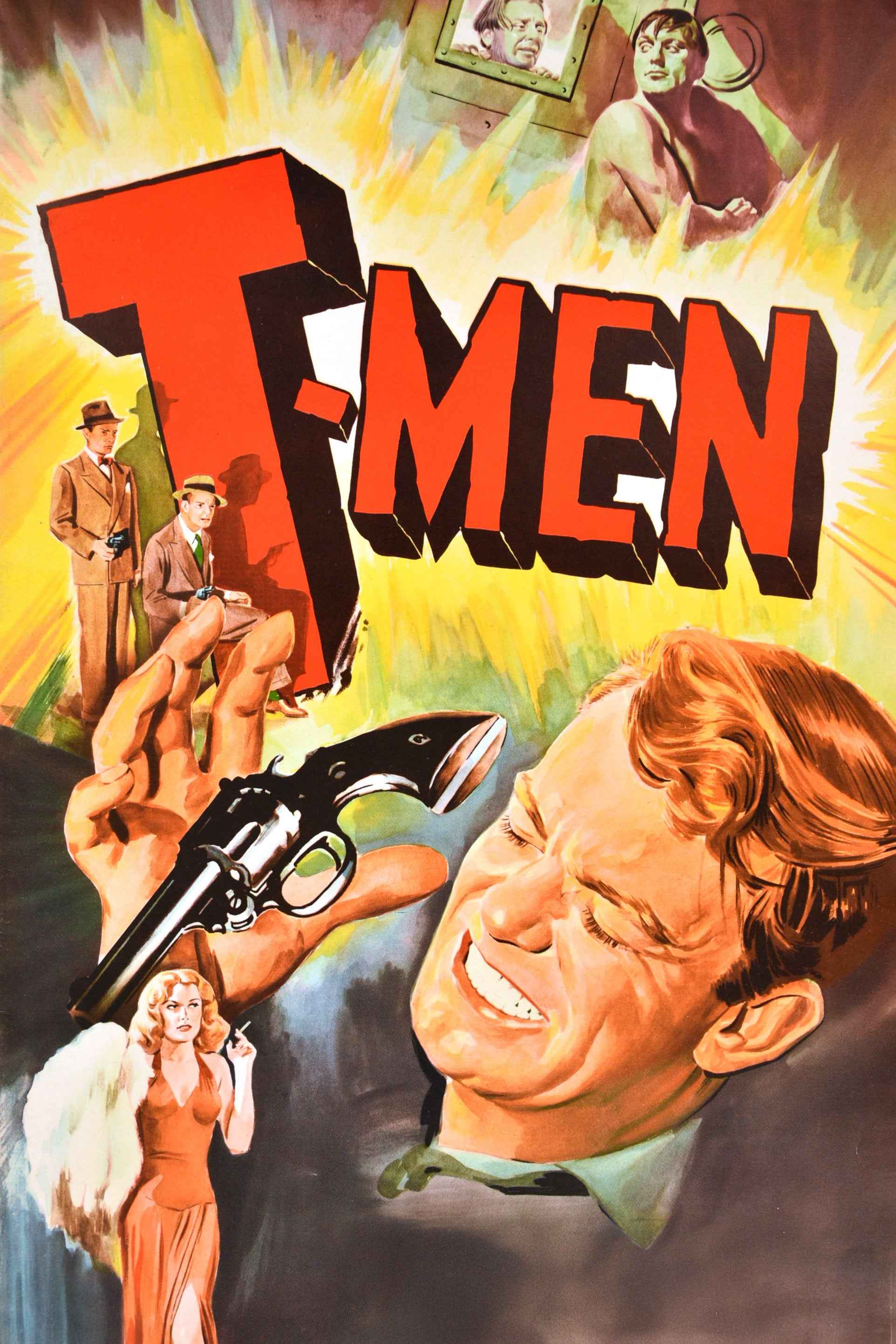 T-Men (1947) Dennis O'Keefe - Crime Thriller DVD (Disc Only)