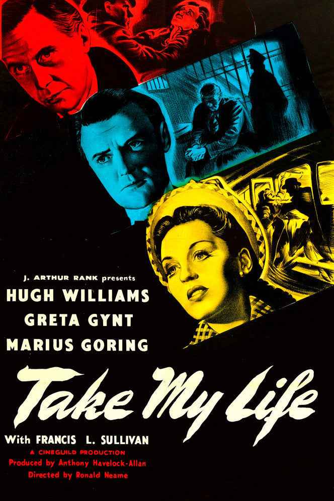 Take My Life (1947) Hugh Williams, Gretna Gynt - Crime Drama Thriller DVD (Disc Only)