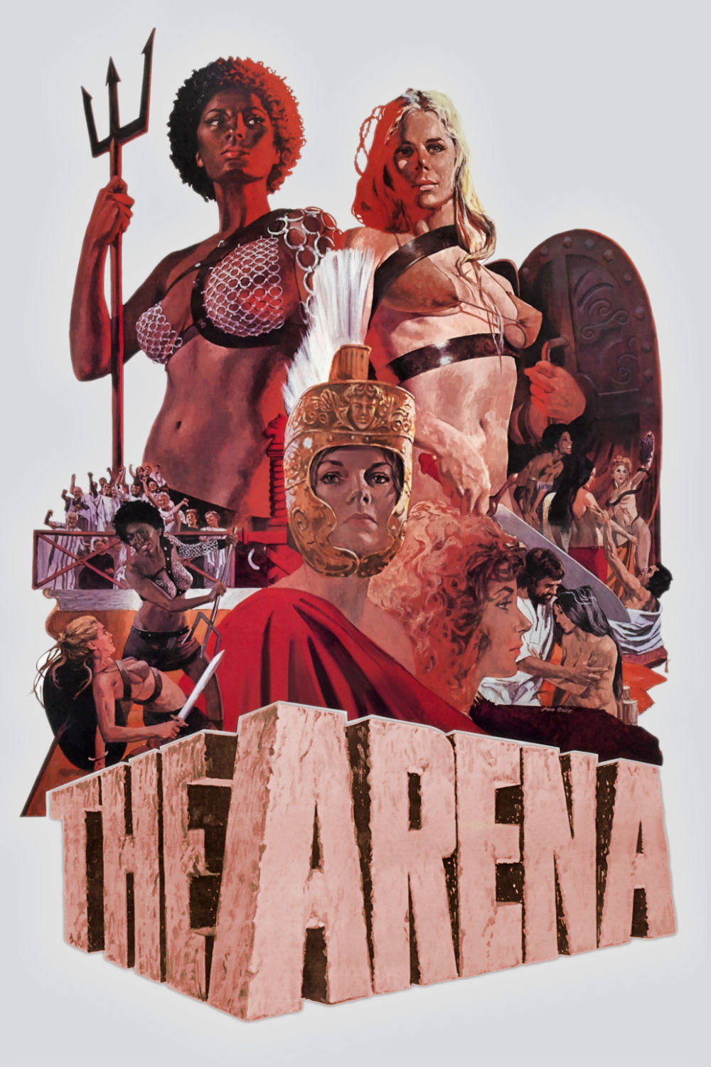 The Arena (1974) Pam Grier, Margaret Markov - Action Adventure DVD (Disc Only)