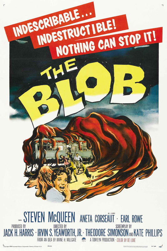 The Blob (1958) Steve McQueen – Sci-Fi Horror DVD (Disc Only) - AnotherWorldGames