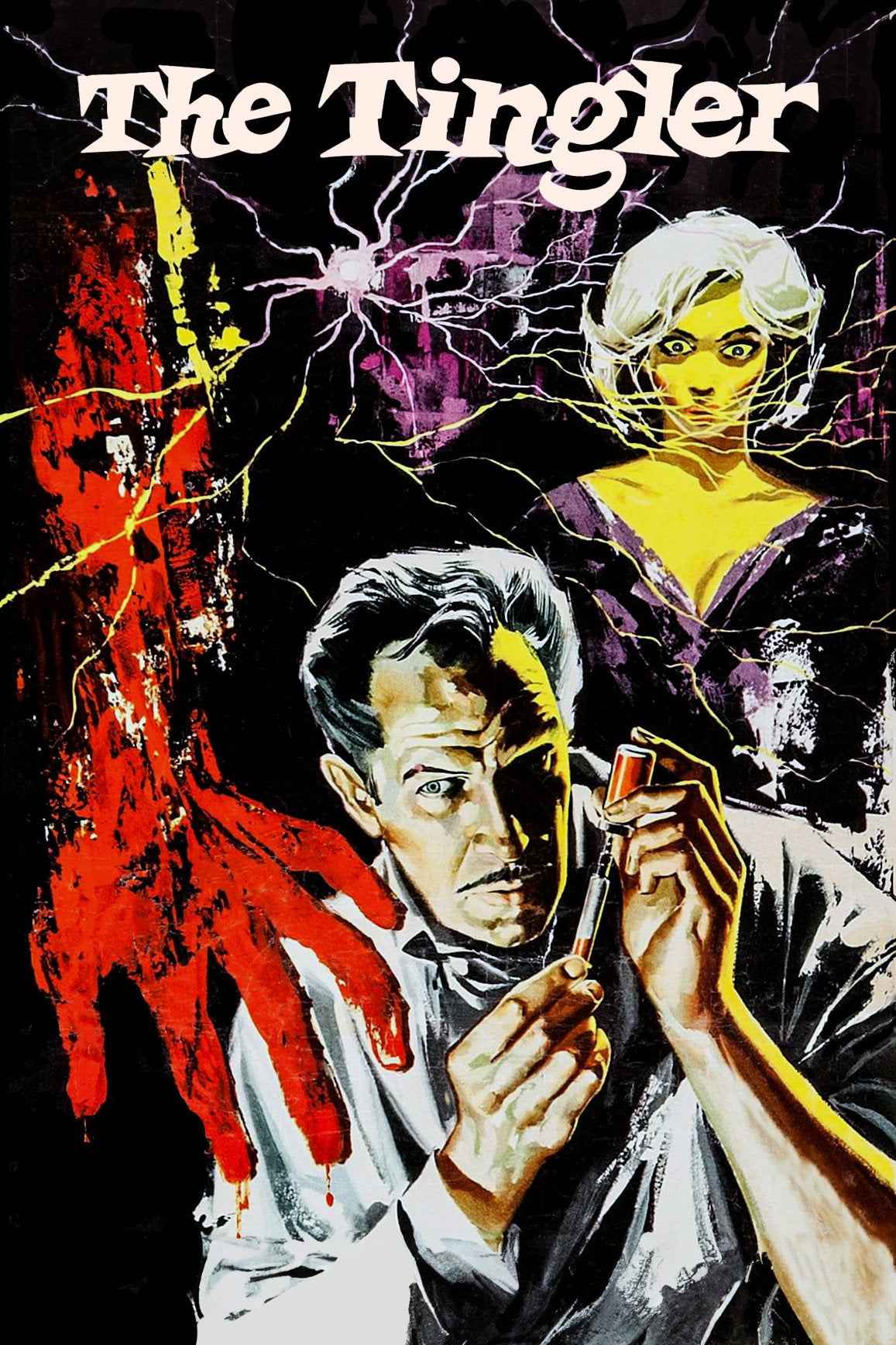 The Tingler (1959) Vincent Price - Sci-Fi Horror DVD (Disc Only)