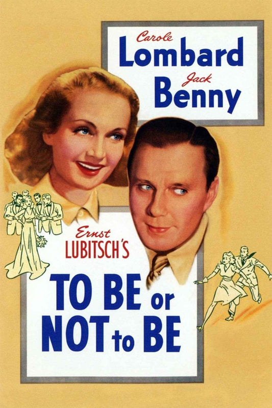 To Be or Not to Be (1942) Carole Lombard Jack Benny - War Comedy DVD (Disc Only)