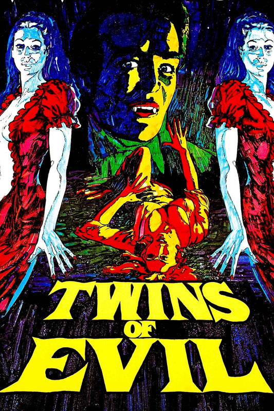 Twins of Evil (1971) Peter Cushing, Dennis Price - Horror DVD (Disc Only)