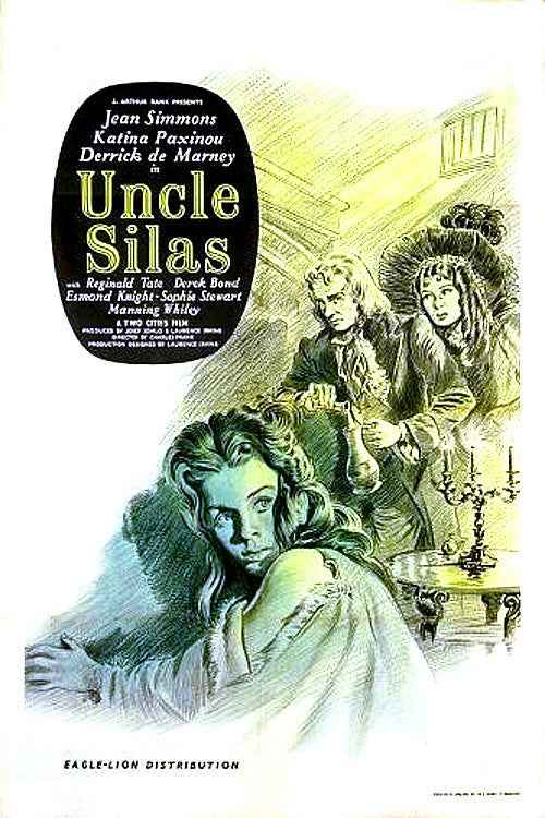 Uncle Silas (1947) Jean Simmons - Drama Horror Mystery DVD (Disc Only)