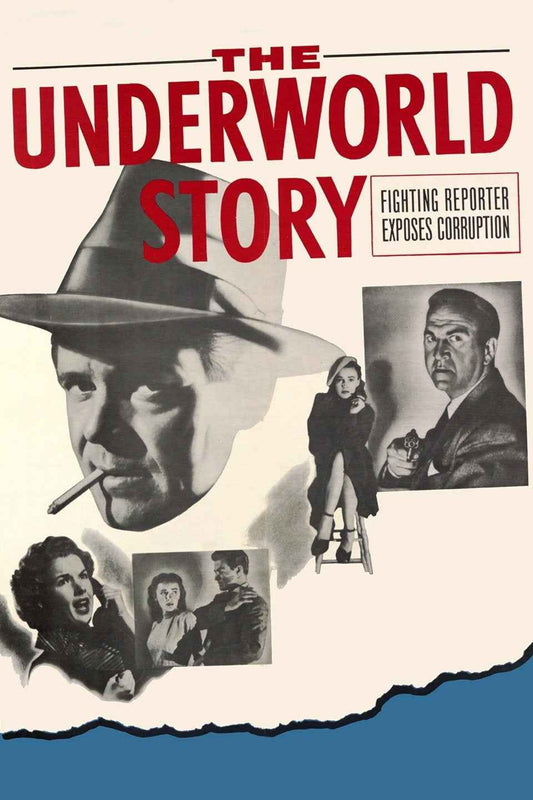 The Underworld Story (1950) Dan Duryea - Crime Drama DVD (Disc Only)
