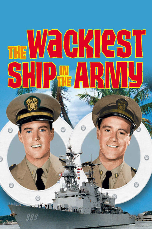 The Wackiest Ship in the Army (1960) Jack Lemmon - War Comedy DVD (Disc Only)