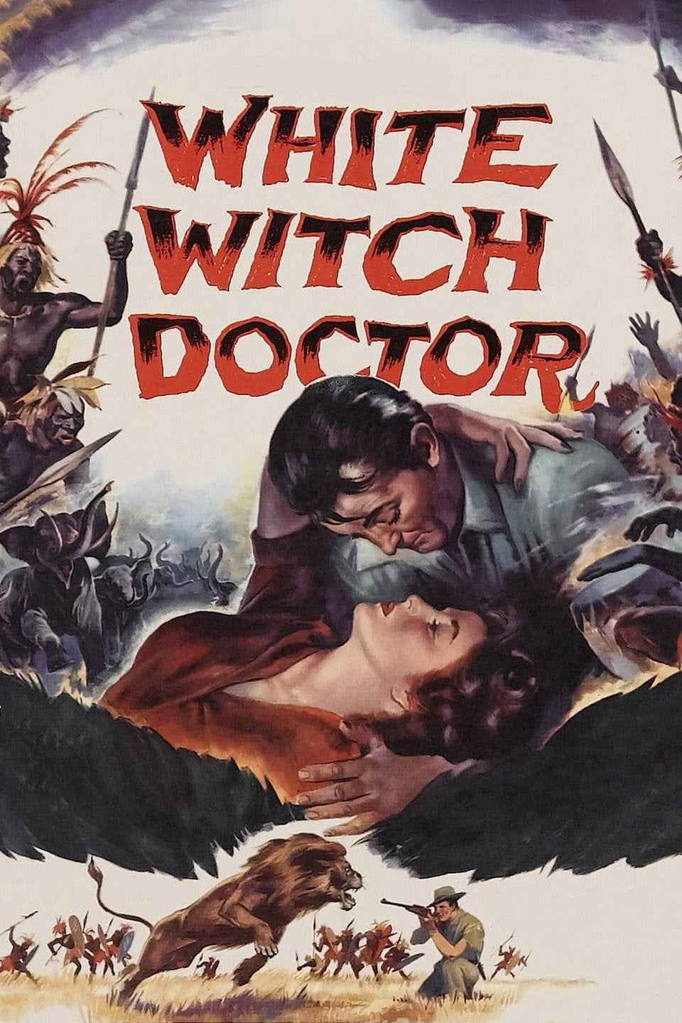 White Witch Doctor (1953) Susan Hayward, Robert Mitchum - Adventure DVD (Disc Only)